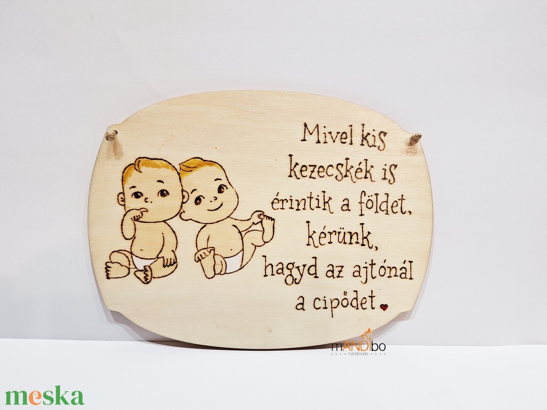 Ikerbabás szülőknek - vicces pirogravírozott kép - otthon & életmód - babaszoba, gyerekszoba - babaszoba kép - Meska.hu Ikerbabás szülőknek - vicces pirogravírozott kép - otthon & életmód - babaszoba, gyerekszoba - babaszoba kép - Meska.hu