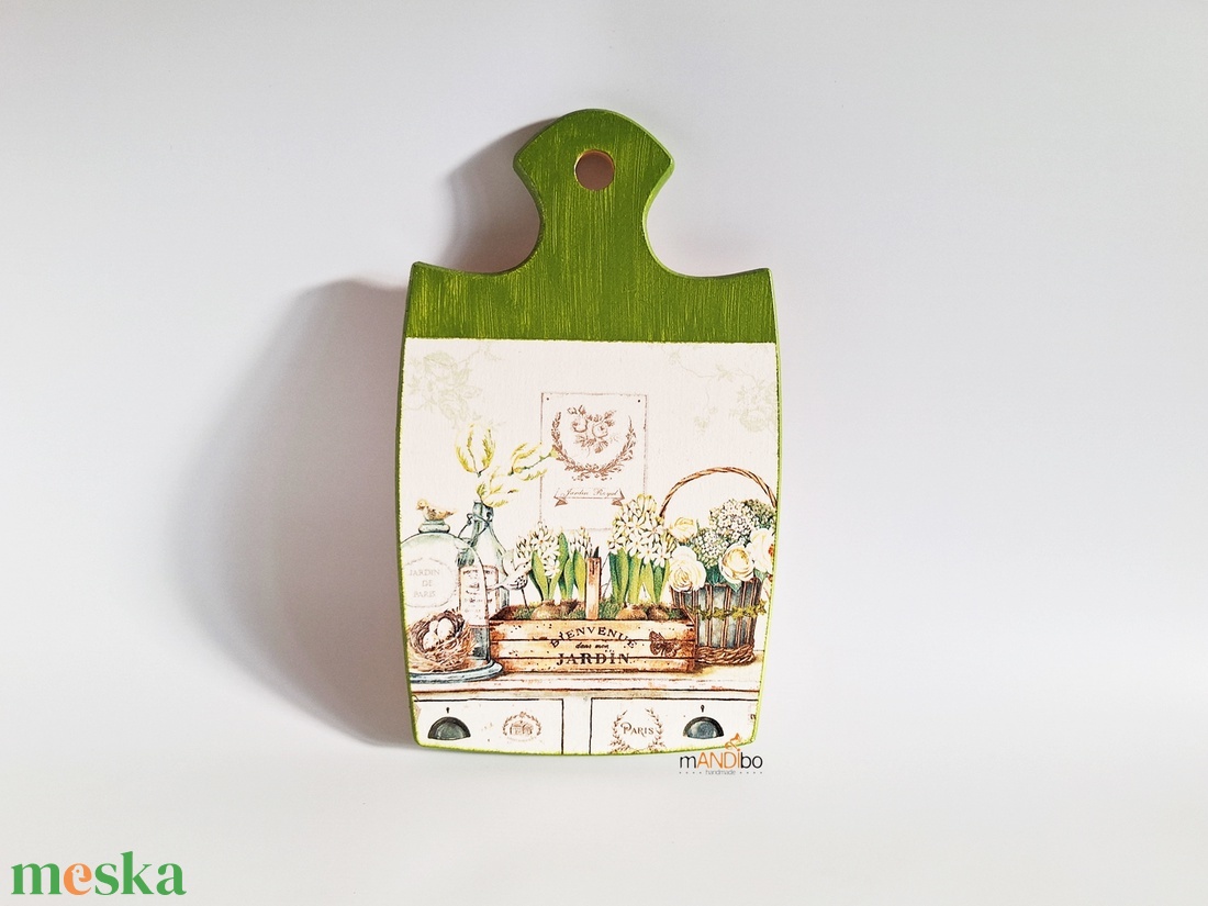 Virágos konyhai vágódeszka falikép dekoráció - otthon & életmód - konyhafelszerelés, tálalás - konyhai dekoráció - konyhai dísz - Meska.hu