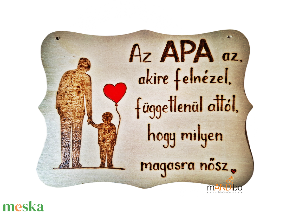 Pirogravírozott kép apának - otthon & életmód - dekoráció - kép & falikép - fából készült kép - Meska.hu Pirogravírozott kép apának - otthon & életmód - dekoráció - kép & falikép - fából készült kép - Meska.hu
