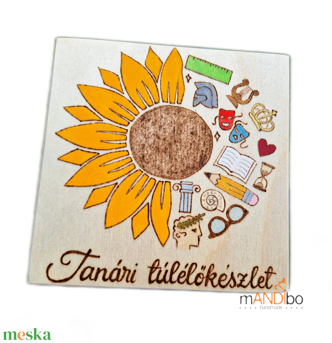 Tanári túlélőkészlet történelemtanárnak - pedagógusoknak, óvódai, tanári ballagási ajándék évzáróra, pedagógusnapra - esküvő - emlék & ajándék - doboz - Meska.hu