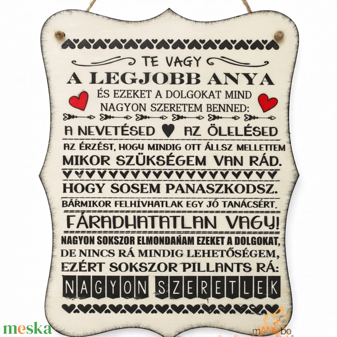 Anyák napjára készült kép - otthon & életmód - dekoráció - kép & falikép - táblakép - Meska.hu