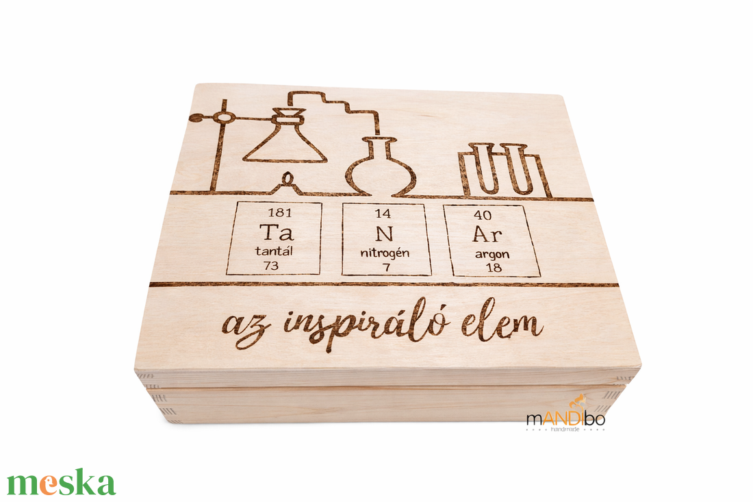 Tanári túlélőkészlet - vicces ajándék pedagógusoknak évzáróra, ballagásra - esküvő - emlék & ajándék - doboz - Meska.hu