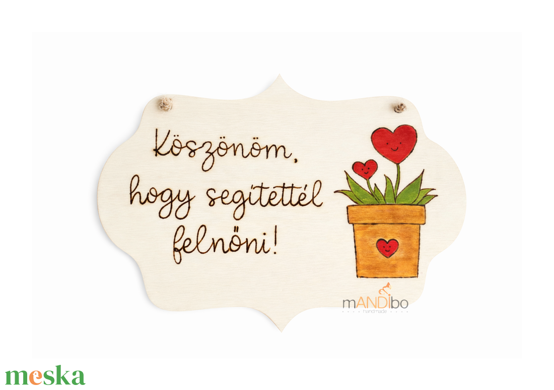 Pirogravírozott képecske óvónéninek, tanítónéninek - otthon & életmód - dekoráció - ajtó- és ablak dekoráció - ajtódísz & kopogtató - Meska.hu