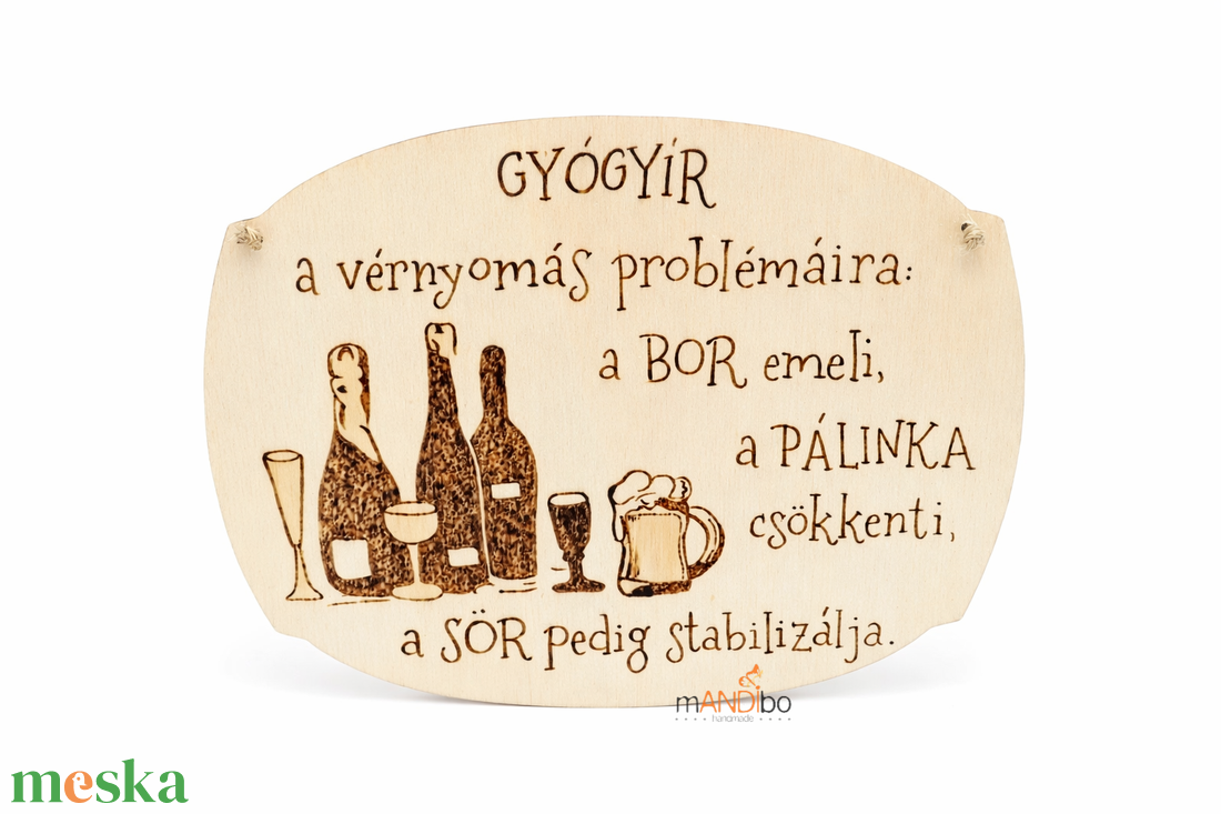 Vicces italos képecske - gyógyír - otthon & életmód - dekoráció - kép & falikép - táblakép - Meska.hu