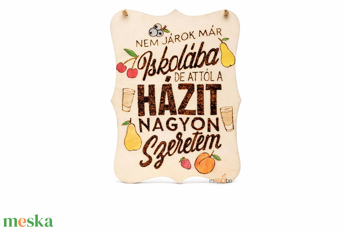 Vicces pálinkás pirogravírozott kép  - otthon & életmód - dekoráció - kép & falikép - táblakép - Meska.hu