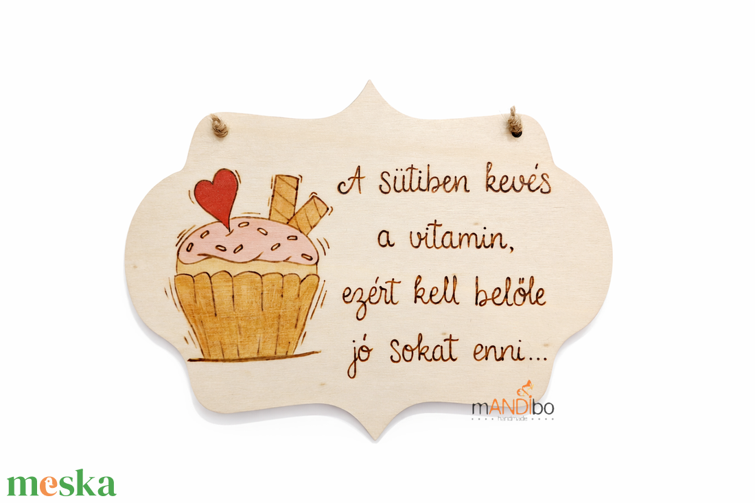 Vicces kép konyhába - otthon & életmód - konyhafelszerelés, tálalás - konyhai dekoráció - konyhai dísz - Meska.hu