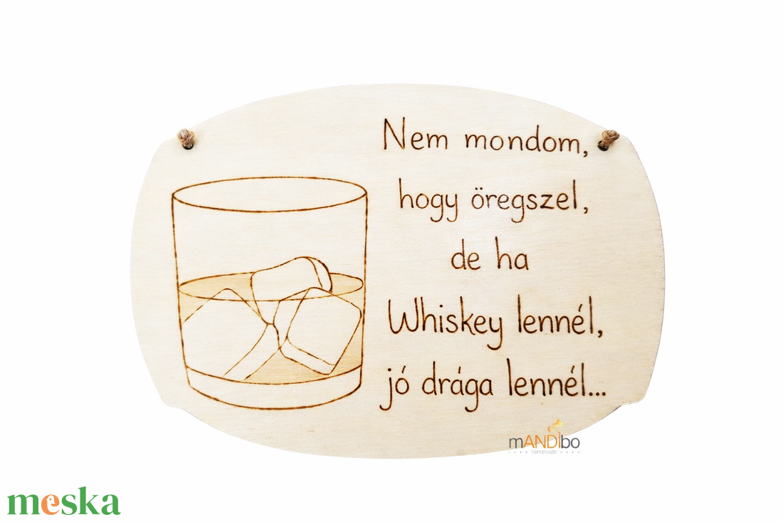 Vicces pirogravírozott képecske születésnapra - otthon & életmód - konyhafelszerelés, tálalás - konyhai dekoráció - hűtőmágnes - Meska.hu