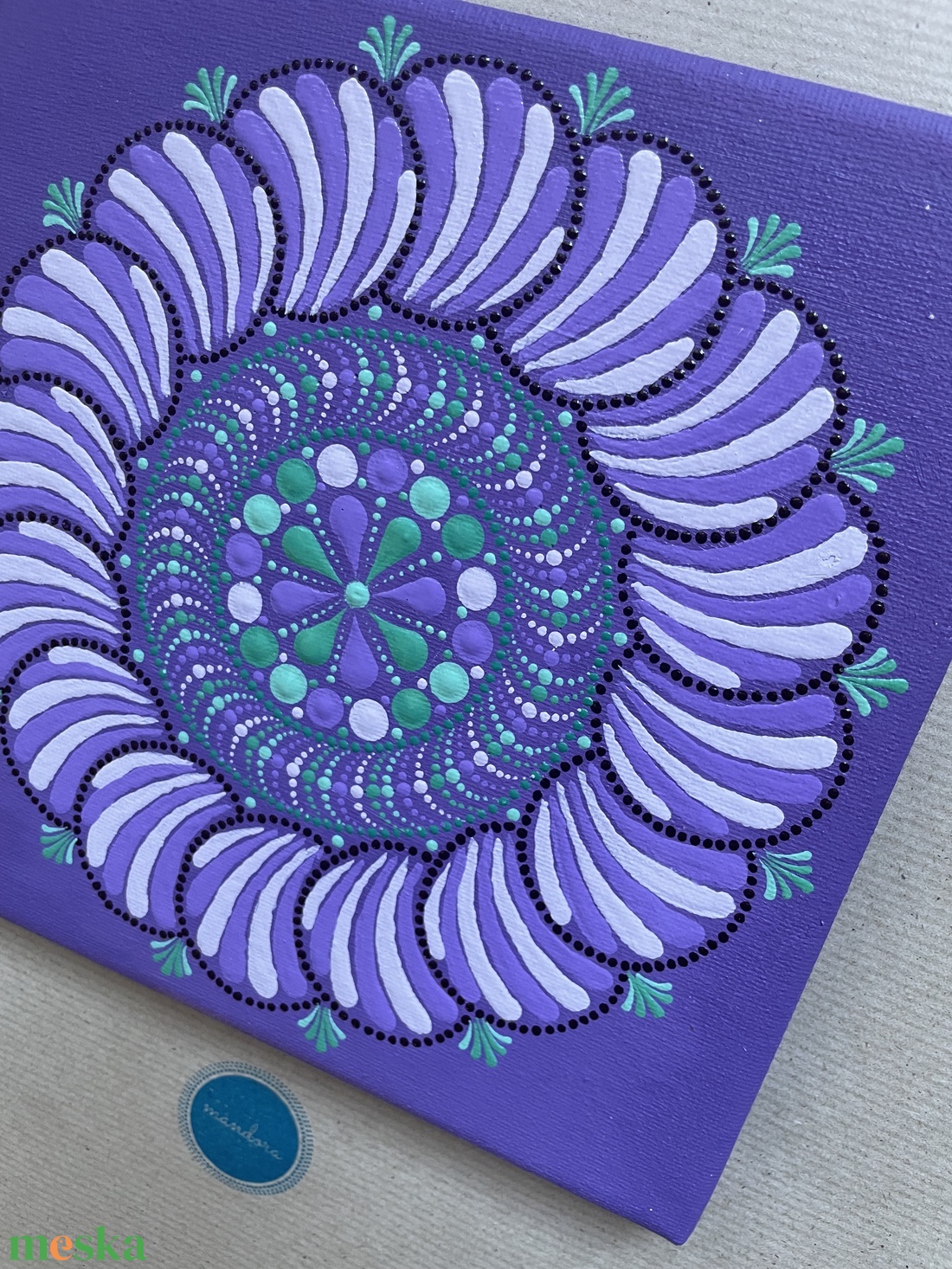 Lila pontozott mandala - otthon & életmód - dekoráció - spiritualitás - mandala - Meska.hu Lila pontozott mandala - otthon & életmód - dekoráció - spiritualitás - mandala - Meska.hu