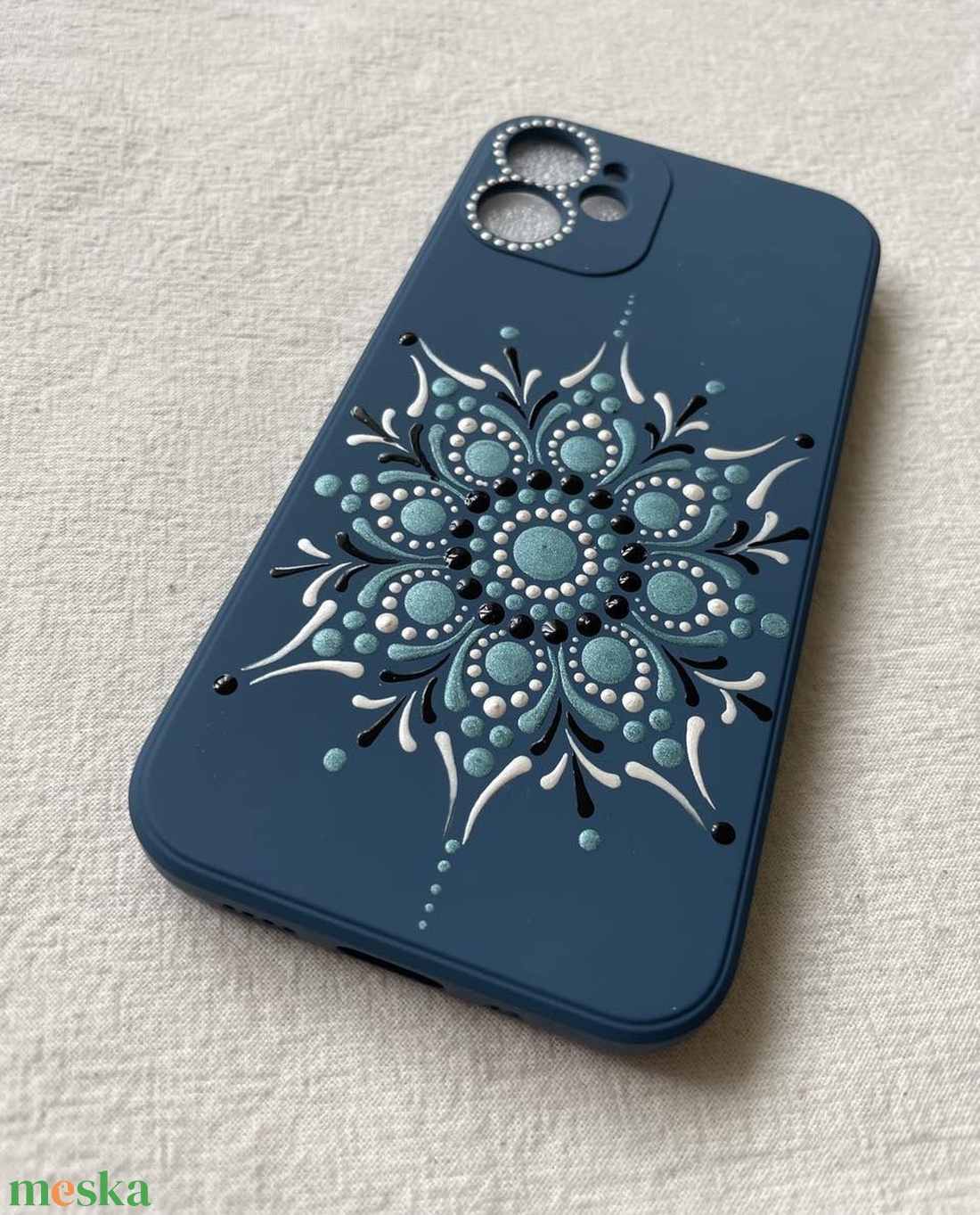Iphone tok pontozott mandala mintával - táska & tok - pénztárca & más tok - telefontok - Meska.hu Iphone tok pontozott mandala mintával - táska & tok - pénztárca & más tok - telefontok - Meska.hu