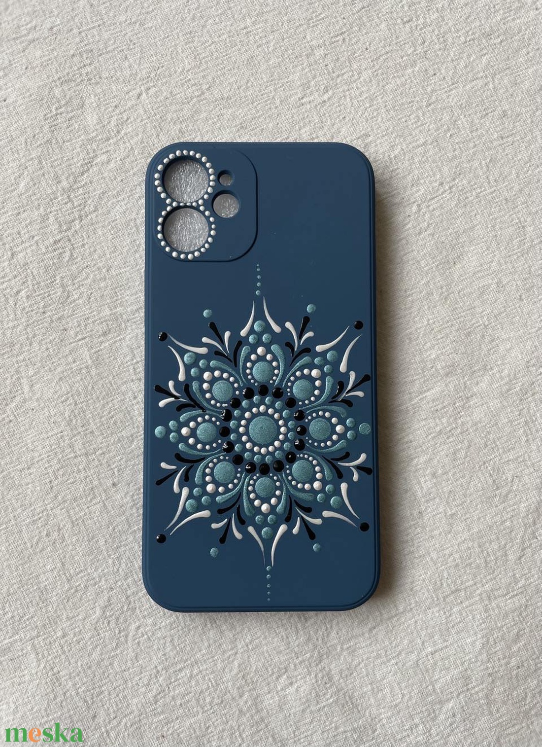 Iphone tok pontozott mandala mintával - táska & tok - pénztárca & más tok - telefontok - Meska.hu Iphone tok pontozott mandala mintával - táska & tok - pénztárca & más tok - telefontok - Meska.hu