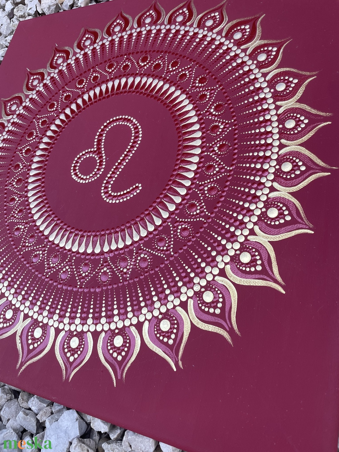 Oroszlán mandala festmény - otthon & életmód - dekoráció - spiritualitás - mandala - Meska.hu Oroszlán mandala festmény - otthon & életmód - dekoráció - spiritualitás - mandala - Meska.hu