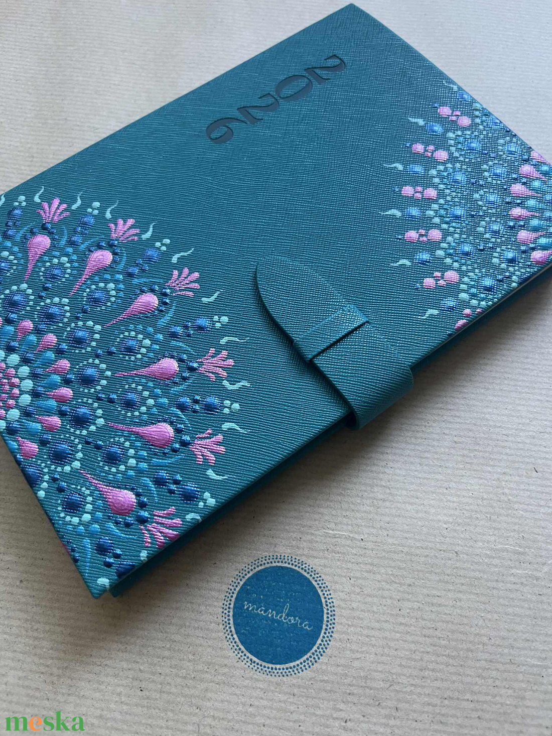 Mandalás határidőnapló - türkiz - otthon & életmód - papír, írószer - naptár & tervező - Meska.hu Mandalás határidőnapló - türkiz - otthon & életmód - papír, írószer - naptár & tervező - Meska.hu