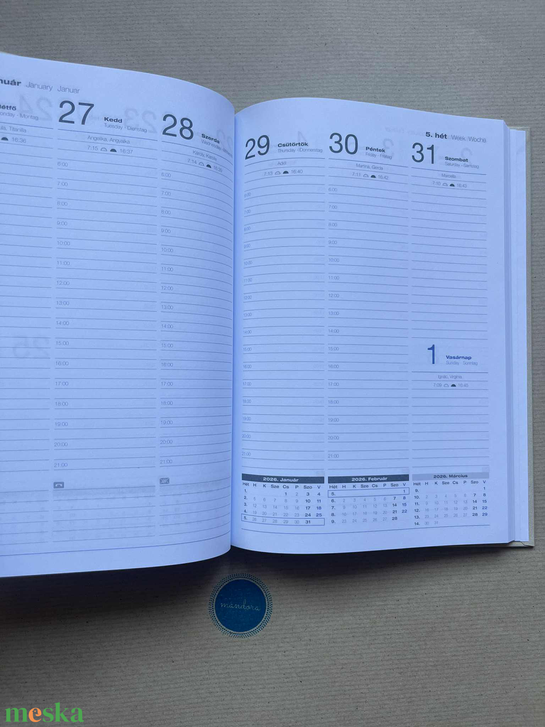 Mandalás határidőnapló - bézs - otthon & életmód - papír, írószer - naptár & tervező - Meska.hu Mandalás határidőnapló - bézs - otthon & életmód - papír, írószer - naptár & tervező - Meska.hu