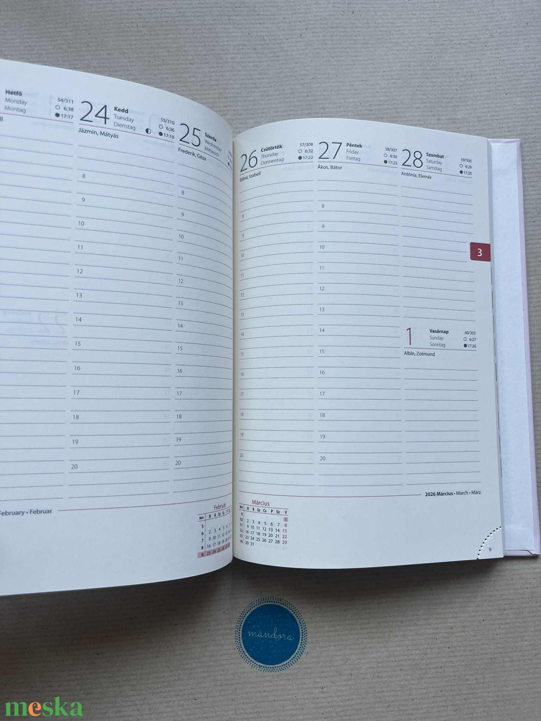 Mandalás határidőnapló - bézs - otthon & életmód - papír, írószer - naptár & tervező - Meska.hu Mandalás határidőnapló - bézs - otthon & életmód - papír, írószer - naptár & tervező - Meska.hu