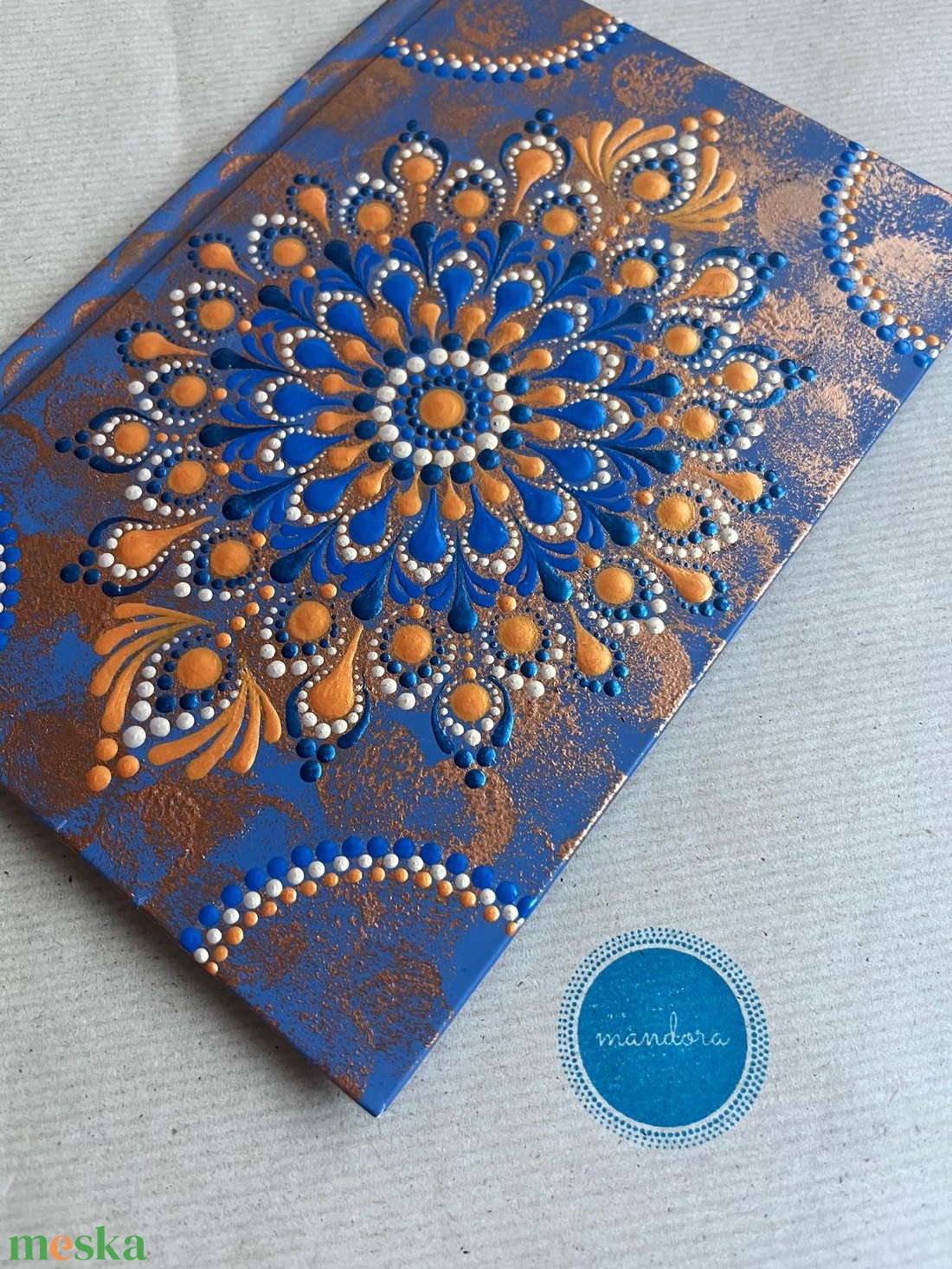 Mandalás jegyzetfüzet - otthon & életmód - papír, írószer - jegyzetfüzet & napló - Meska.hu