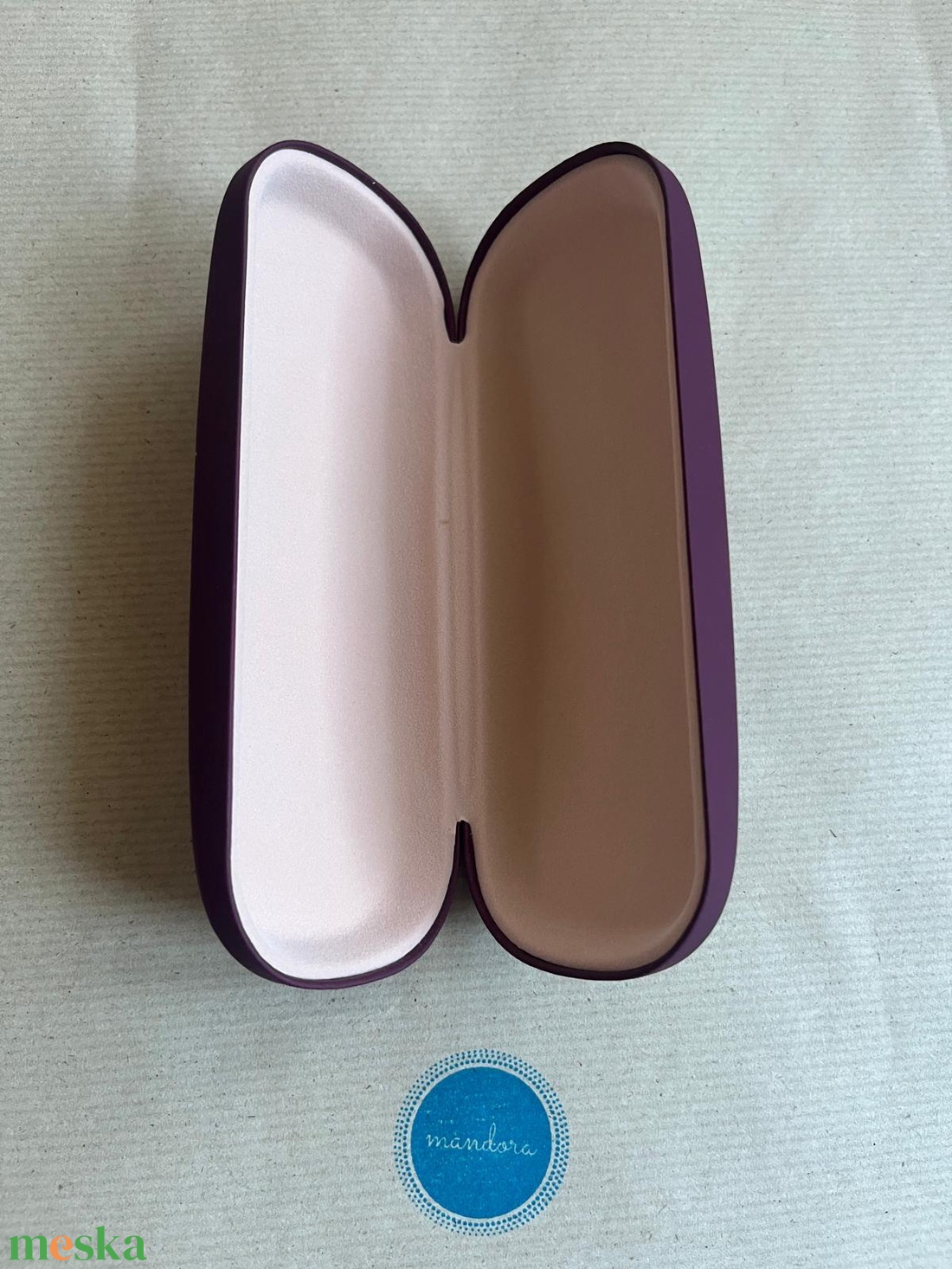 Szemüvegtok pontozott mandala mintával - táska & tok - pénztárca & más tok - szemüvegtok - Meska.hu