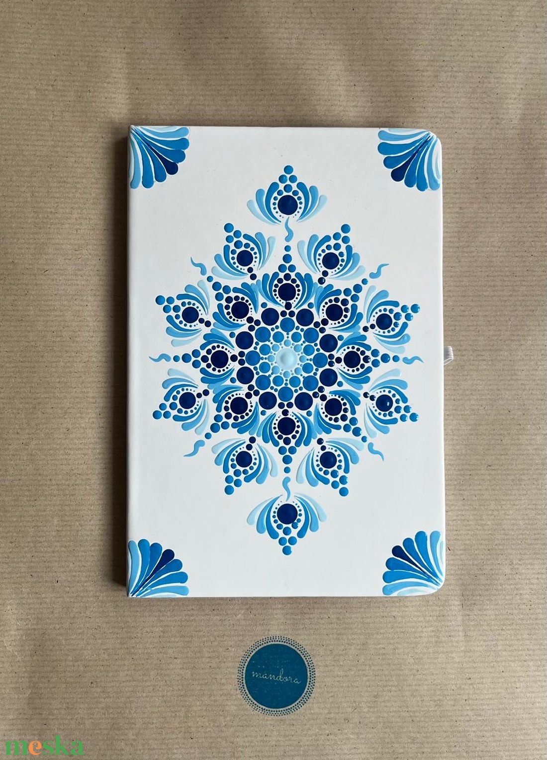 Mandalás jegyzetfüzet - otthon & életmód - papír, írószer - jegyzetfüzet & napló - Meska.hu