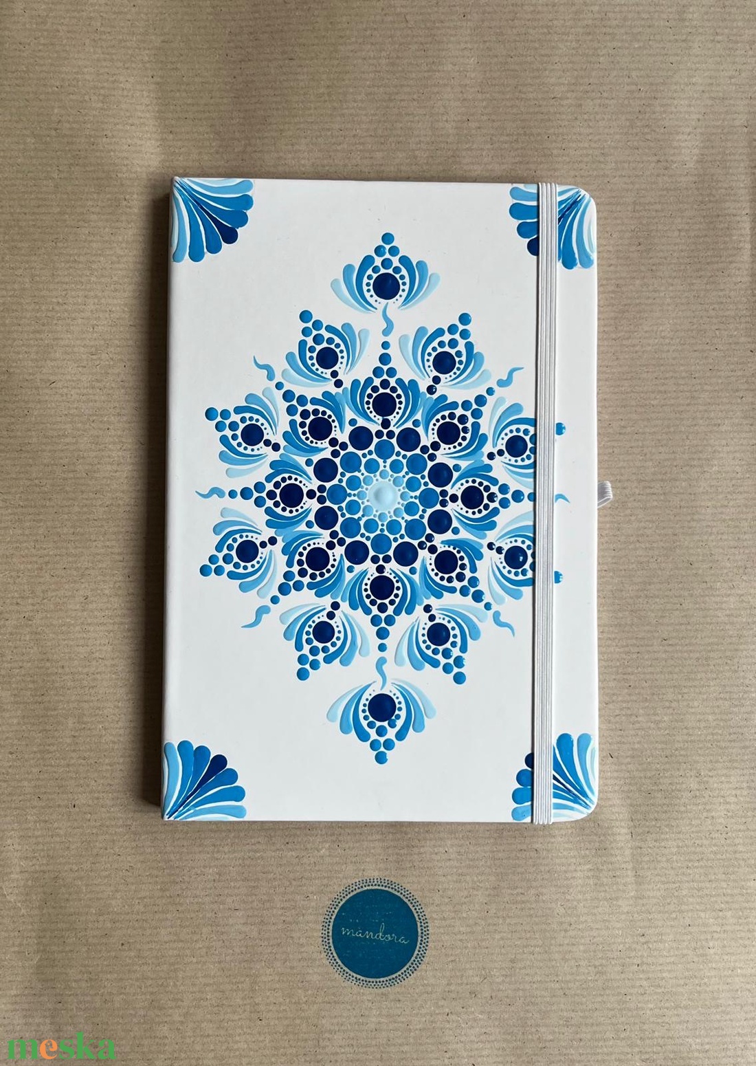 Mandalás jegyzetfüzet - otthon & életmód - papír, írószer - jegyzetfüzet & napló - Meska.hu