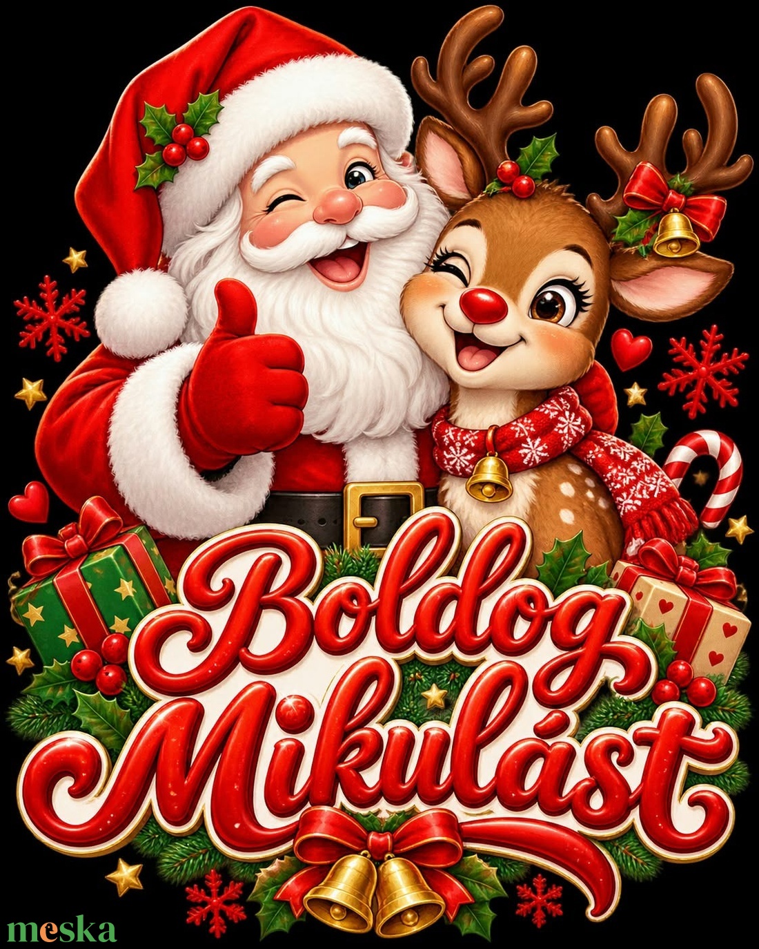 Egyedi Mikulás zsák  - karácsony - mikulás - mikulás zsák - Meska.hu