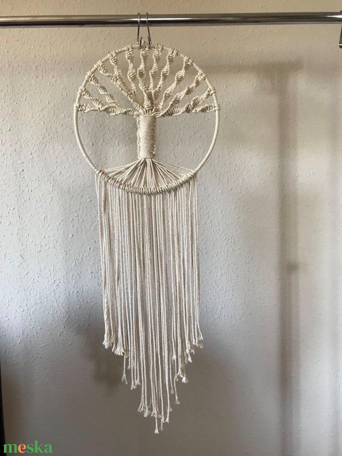 Makramé technikával készült életfa - diy (csináld magad) - Meska.hu