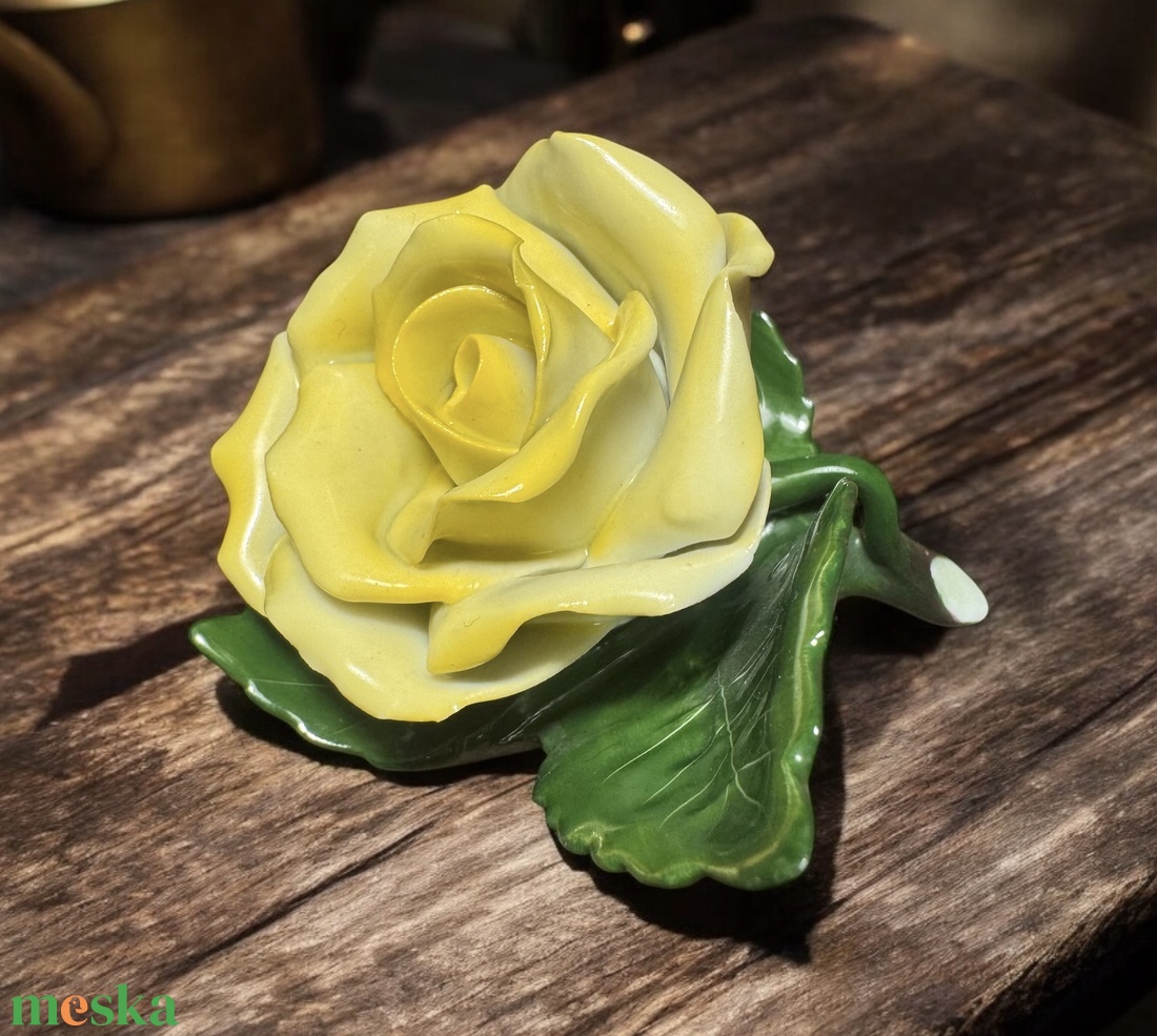 Antik Herendi rózsa, sárga porcelán tearózsa Herend, hibátlan! Asztaldísz romantikus tárgy virág - otthon & életmód - dekoráció - dísztárgy - Meska.hu Antik Herendi rózsa, sárga porcelán tearózsa Herend, hibátlan! Asztaldísz romantikus tárgy virág - otthon & életmód - dekoráció - dísztárgy - Meska.hu