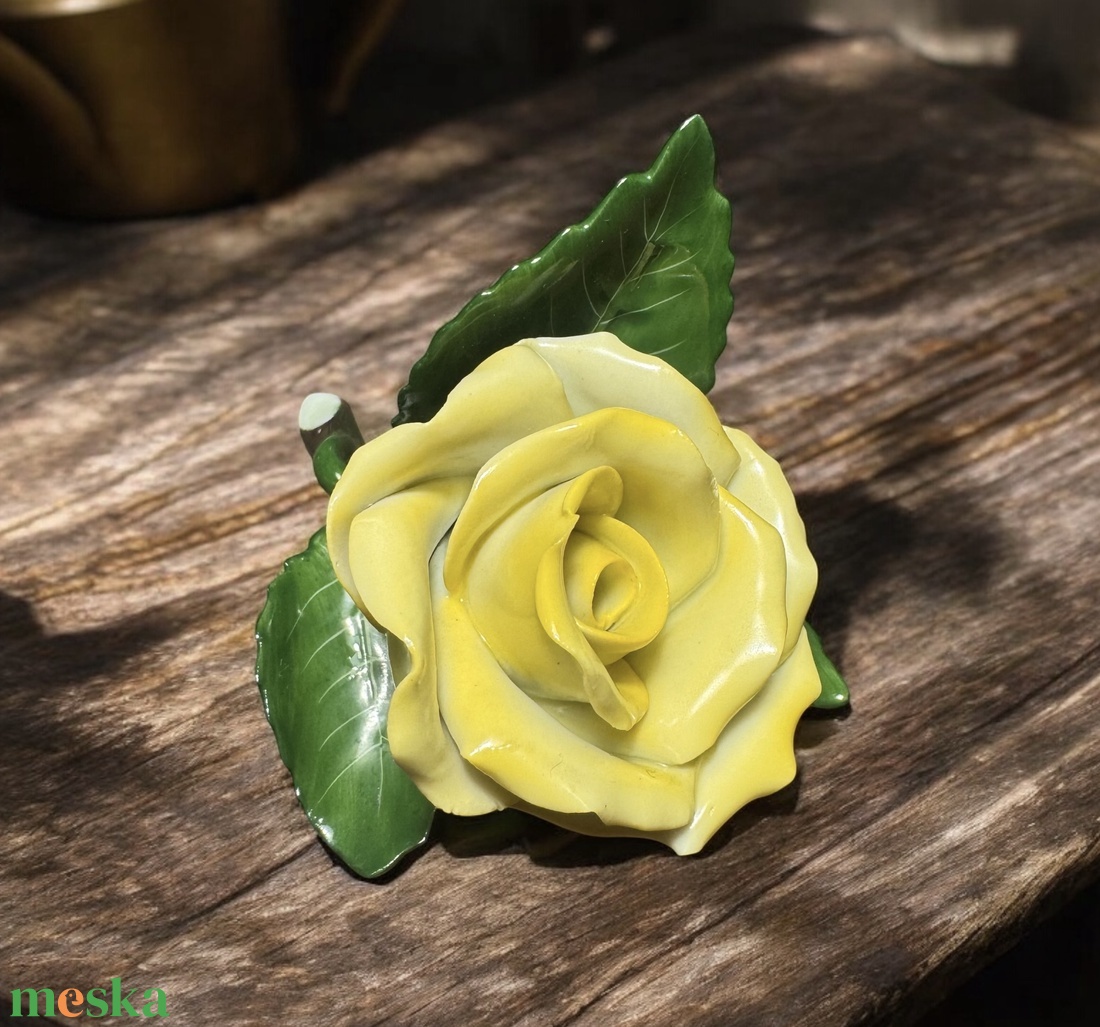 Antik Herendi rózsa, sárga porcelán tearózsa Herend, hibátlan! Asztaldísz romantikus tárgy virág - otthon & életmód - dekoráció - dísztárgy - Meska.hu Antik Herendi rózsa, sárga porcelán tearózsa Herend, hibátlan! Asztaldísz romantikus tárgy virág - otthon & életmód - dekoráció - dísztárgy - Meska.hu