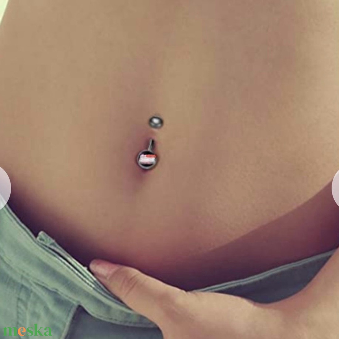 1 db Hello Kitty köldök piercing, Hello Kitty pirszing orvosi acélból haspircing - ékszer - lábdísz és testékszer - piercing, fejdísz - Meska.hu 1 db Hello Kitty köldök piercing, Hello Kitty pirszing orvosi acélból haspircing - ékszer - lábdísz és testékszer - piercing, fejdísz - Meska.hu