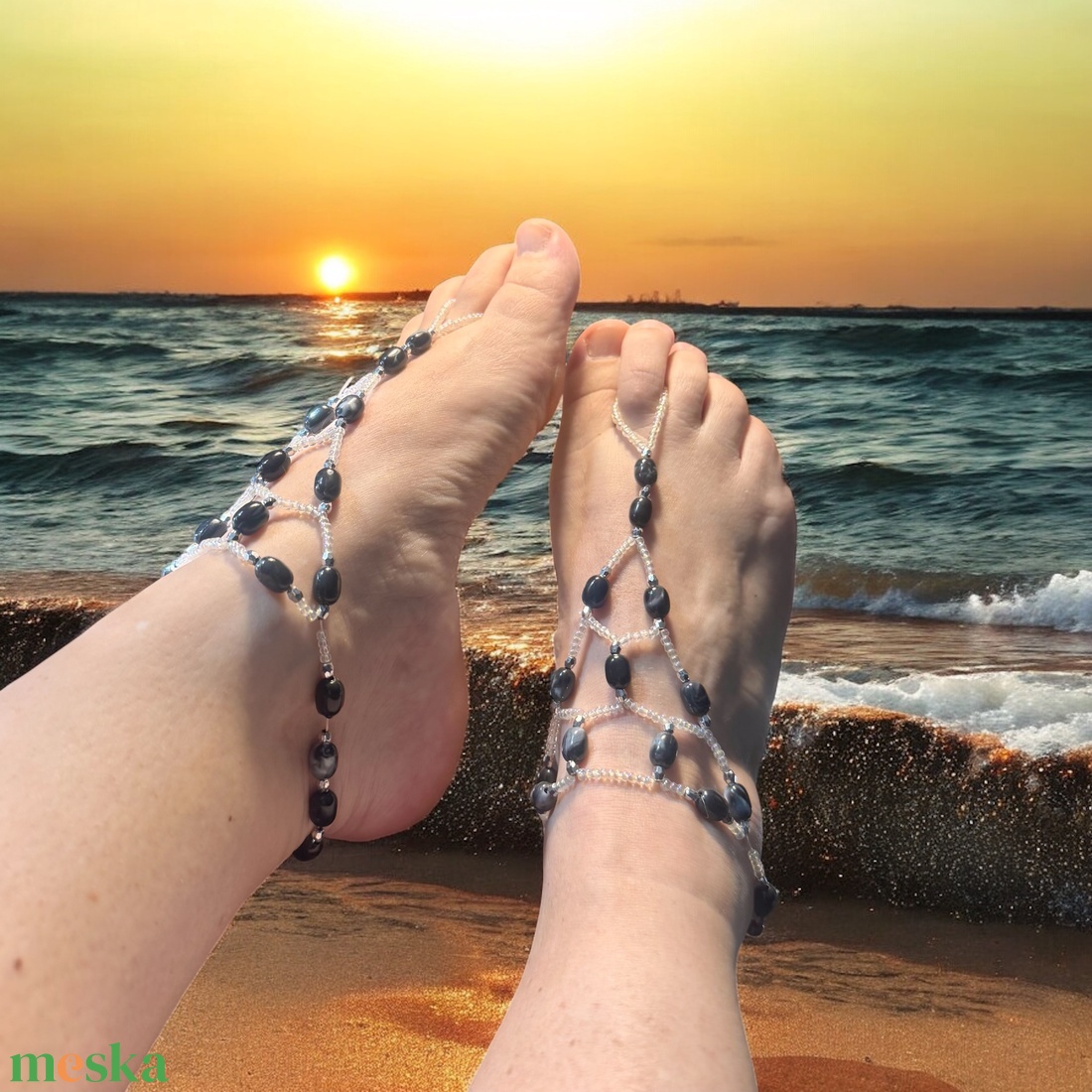 Bokalánc, mezítlábas szandál, boka lánc, strand fesztivál hippi lábdísz, bohém bokalánc - ékszer - lábdísz és testékszer - bokalánc - Meska.hu Bokalánc, mezítlábas szandál, boka lánc, strand fesztivál hippi lábdísz, bohém bokalánc - ékszer - lábdísz és testékszer - bokalánc - Meska.hu