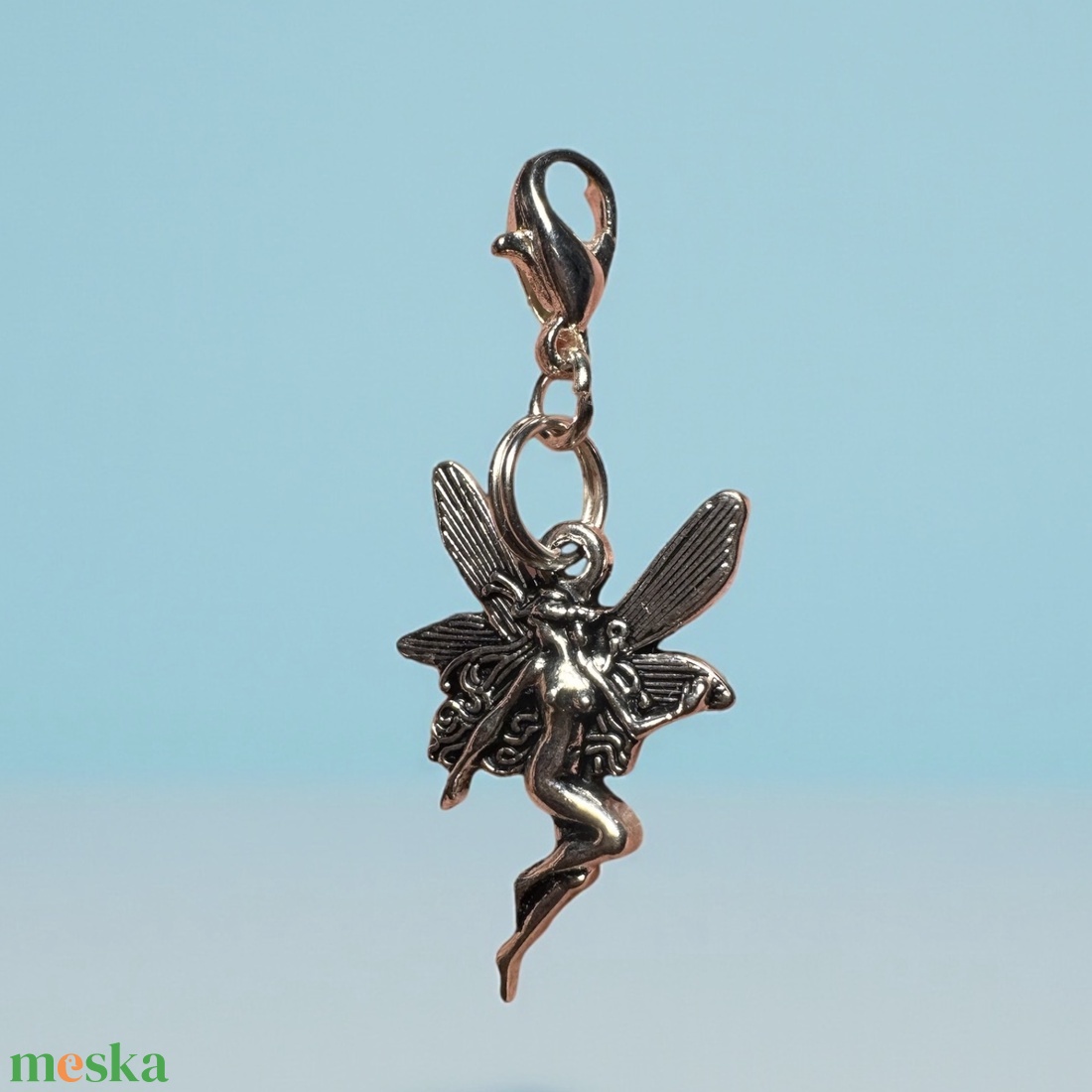 Angyal, tündér, őrangyal kulcsra, táskára, ásvány angyal kabala, védelmező - kristály angyalka! - táska & tok - kulcstartó & táskadísz - táskadísz - Meska.hu