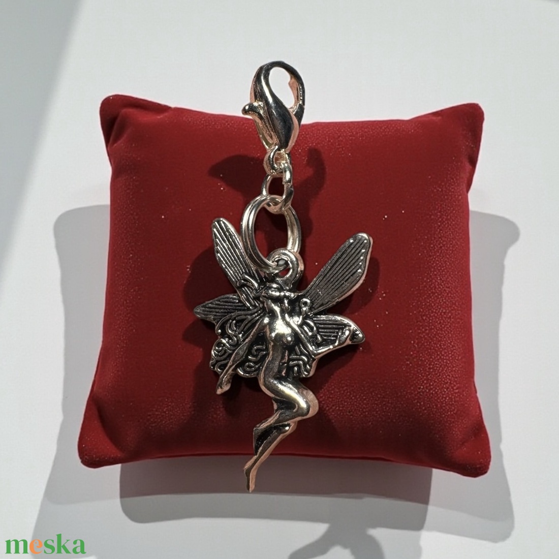 Angyal, tündér, őrangyal kulcsra, táskára, ásvány angyal kabala, védelmező - kristály angyalka! - táska & tok - kulcstartó & táskadísz - táskadísz - Meska.hu