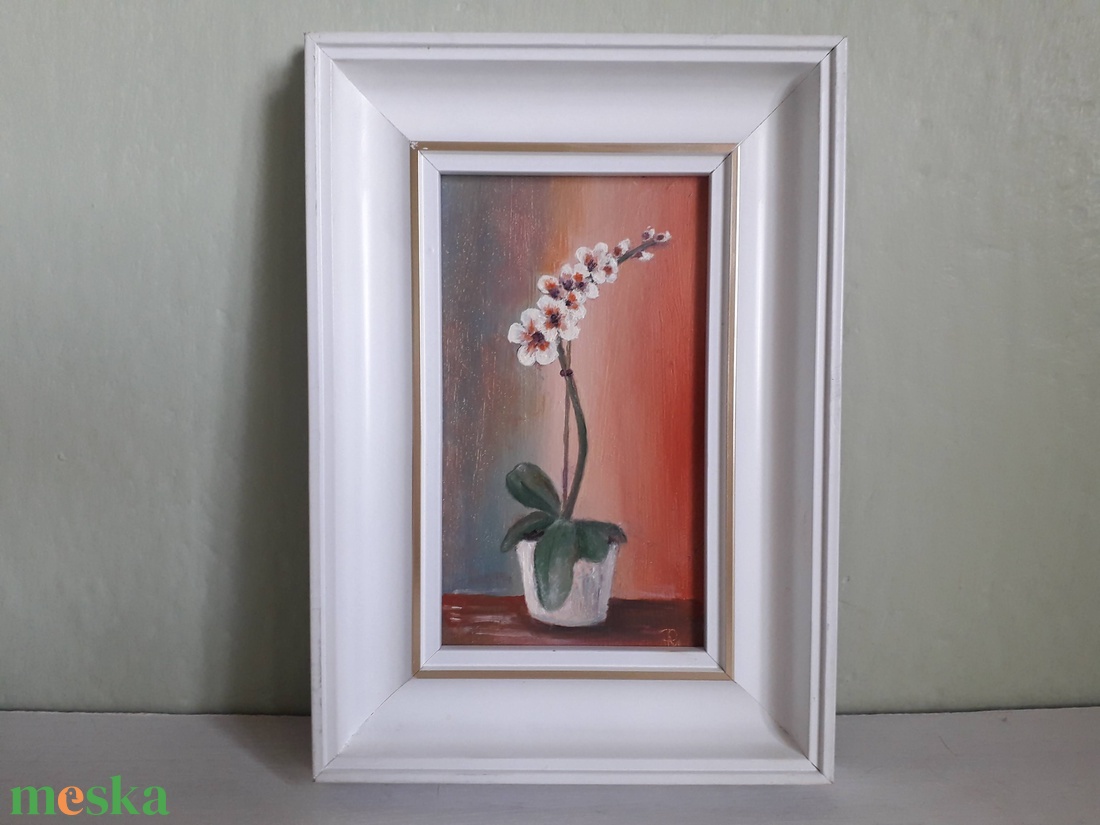 Fehér orchidea - otthon & életmód - dekoráció - kép & falikép - Meska.hu