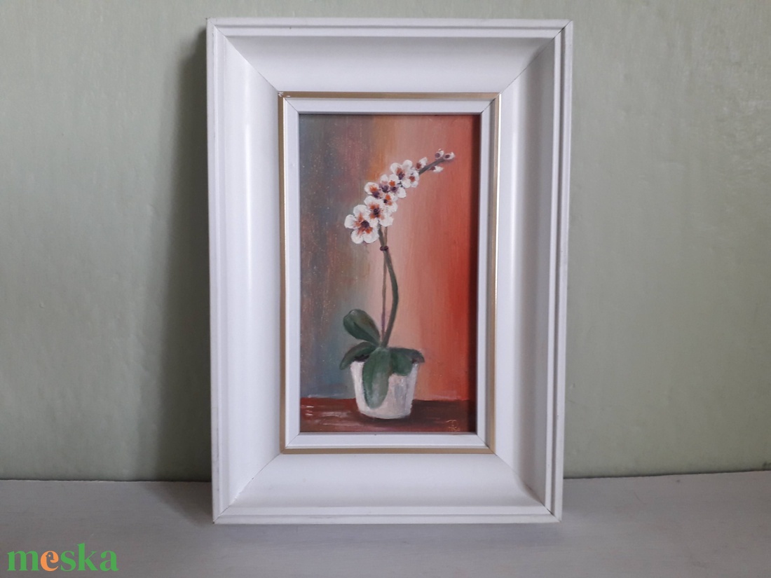 Fehér orchidea - otthon & életmód - dekoráció - kép & falikép - Meska.hu