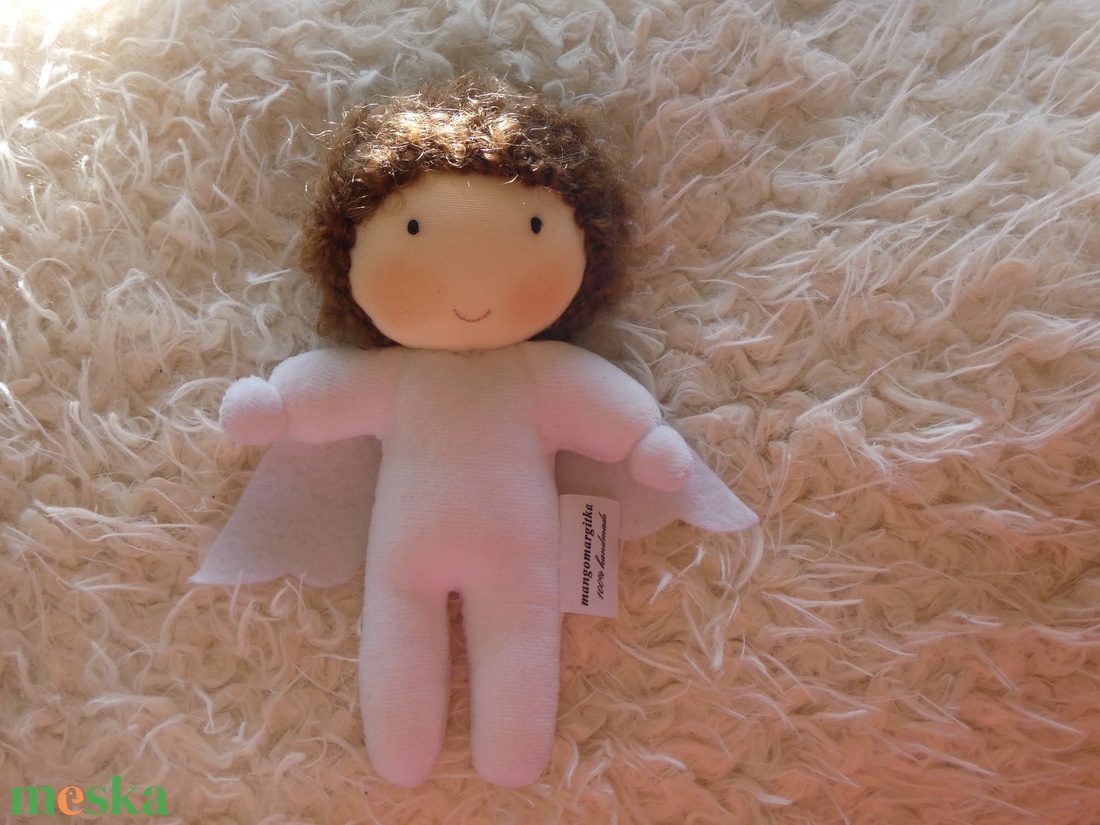 Őrangyalka baba  - otthon & életmód - babaszoba, gyerekszoba - babaszoba kép - Meska.hu