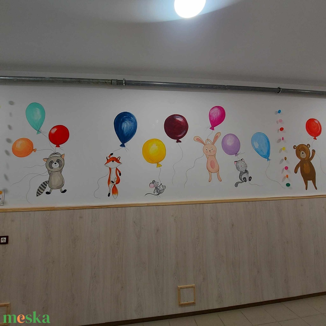 Dekorációs falfestés - otthon & életmód - dekoráció - kép & falikép - fából készült kép - Meska.hu