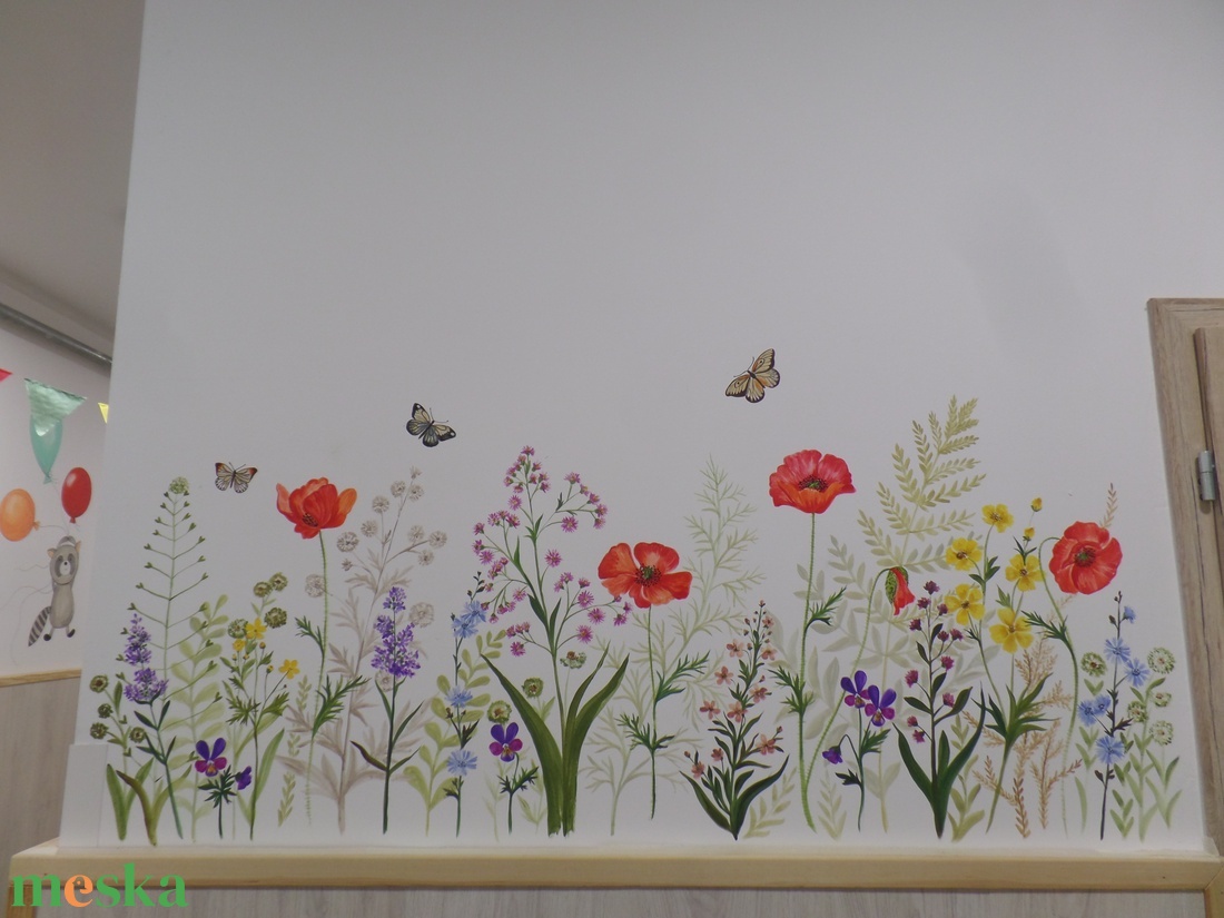 Dekorációs falfestés - otthon & életmód - dekoráció - kép & falikép - fából készült kép - Meska.hu