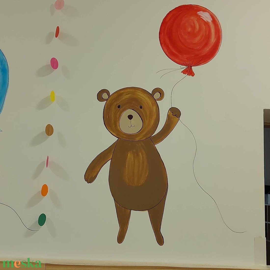 Dekorációs falfestés - otthon & életmód - dekoráció - kép & falikép - fából készült kép - Meska.hu