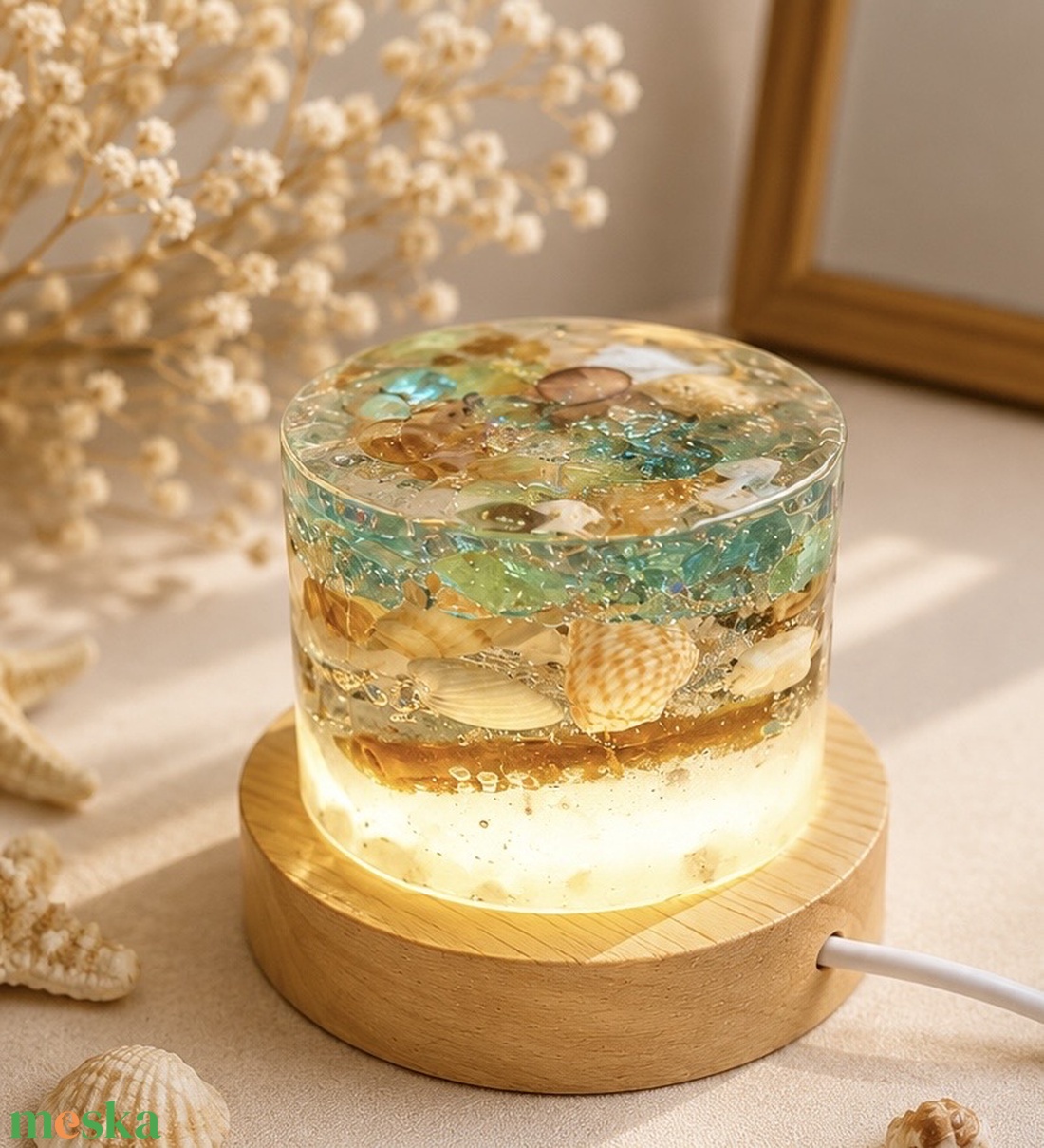 Epoxy Mini Lámpa - otthon & életmód - lámpa - hangulatlámpa - Meska.hu