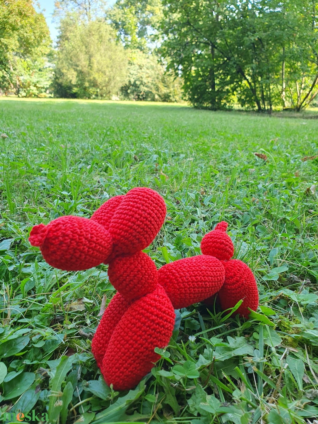 Horgolt lufikutya - játék & sport - plüssállat & játékfigura - kutya - Meska.hu