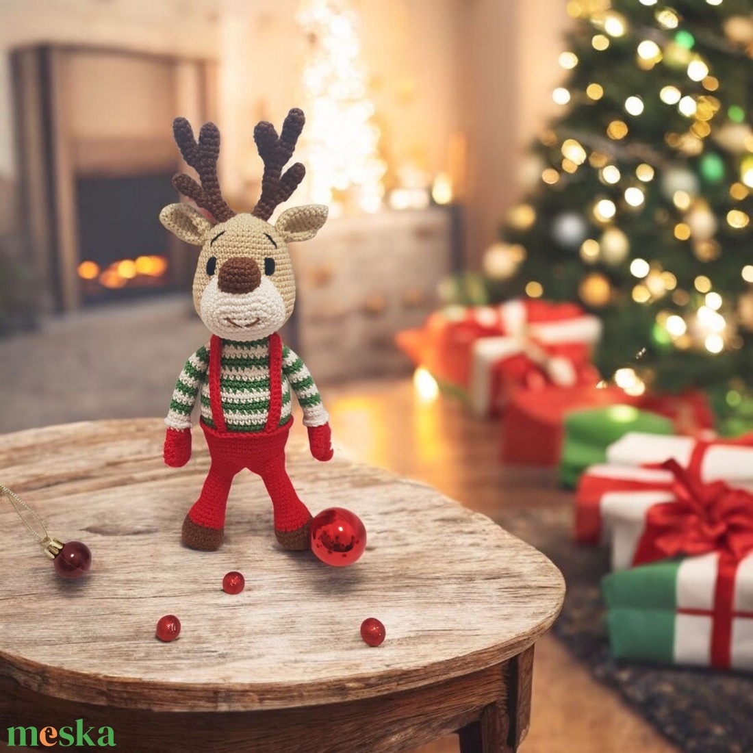 Horgolt rénszarvas - karácsony - karácsonyi lakásdekoráció - karácsonyi manók, figurák - Meska.hu Horgolt rénszarvas - karácsony - karácsonyi lakásdekoráció - karácsonyi manók, figurák - Meska.hu