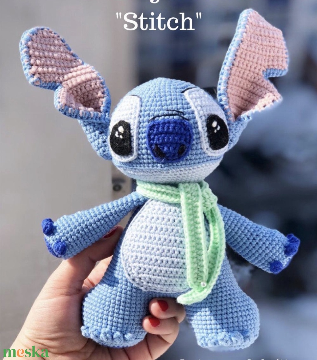 Stitch - játék & sport - plüssállat & játékfigura - más figura - Meska.hu