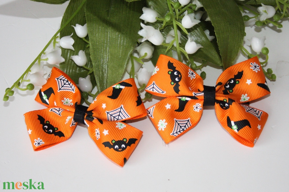 Narancssárga masnis hajcsat Halloweenre - otthon & életmód - dekoráció - halloween - halloweeni jelmez és kiegészítők - Meska.hu Narancssárga masnis hajcsat Halloweenre - otthon & életmód - dekoráció - halloween - halloweeni jelmez és kiegészítők - Meska.hu