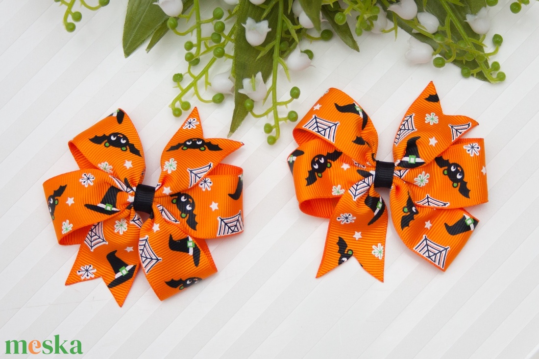 Narancssárga masnis hajcsat Halloweenre - otthon & életmód - dekoráció - halloween - halloweeni jelmez és kiegészítők - Meska.hu Narancssárga masnis hajcsat Halloweenre - otthon & életmód - dekoráció - halloween - halloweeni jelmez és kiegészítők - Meska.hu
