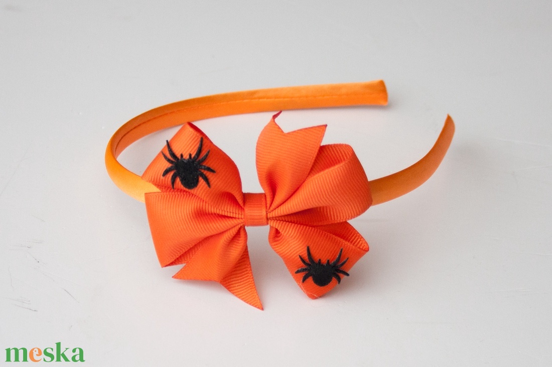 Masnis hajpánt hajráf Halloween narancssárga - otthon & életmód - dekoráció - halloween - halloweeni jelmez és kiegészítők - Meska.hu Masnis hajpánt hajráf Halloween narancssárga - otthon & életmód - dekoráció - halloween - halloweeni jelmez és kiegészítők - Meska.hu