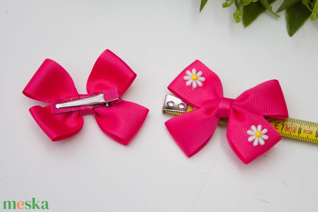 Masnis hajcsat - Sötétrózsaszín fuchsia - ruha & divat - hajdísz & hajcsat - hajcsat & hajtű - Meska.hu