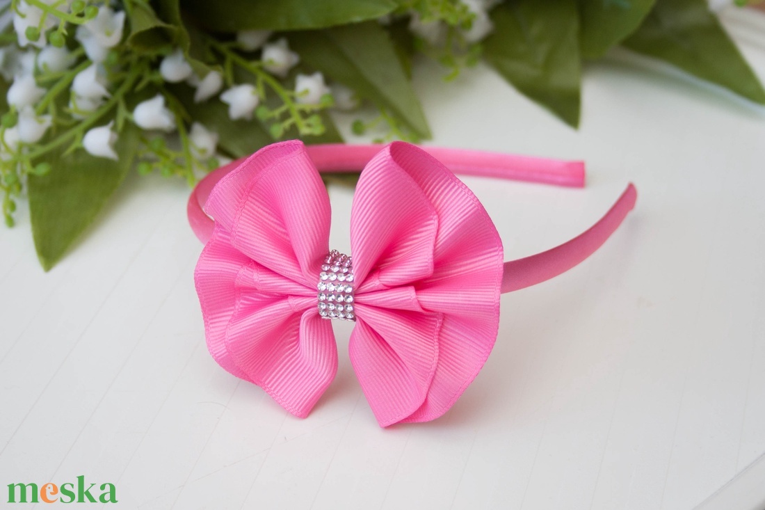 Masnis hajpánt, hajráf - Pink - ruha & divat - hajdísz & hajcsat - hajráf & hajpánt - Meska.hu