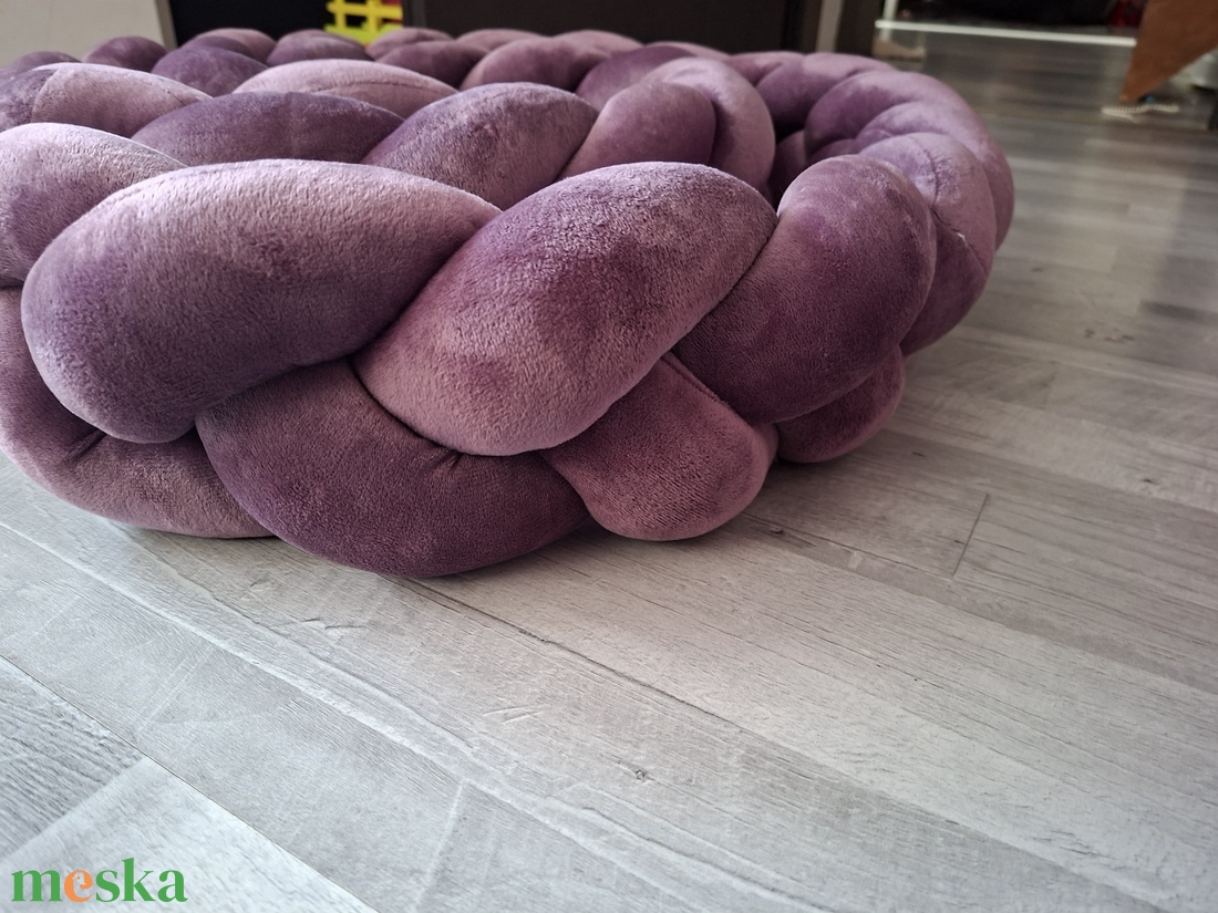 Új 340 cm fonott rácsvédő  - baba - mama - baba ágynemű - rácsvédő & baldachin - Meska.hu