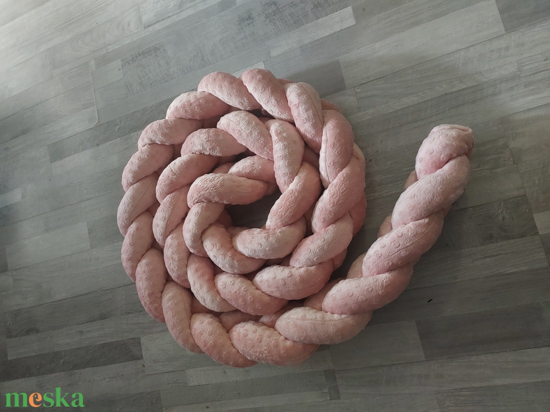 360 cm fonott rácsvédő  - baba - mama - baba ágynemű - rácsvédő & baldachin - Meska.hu