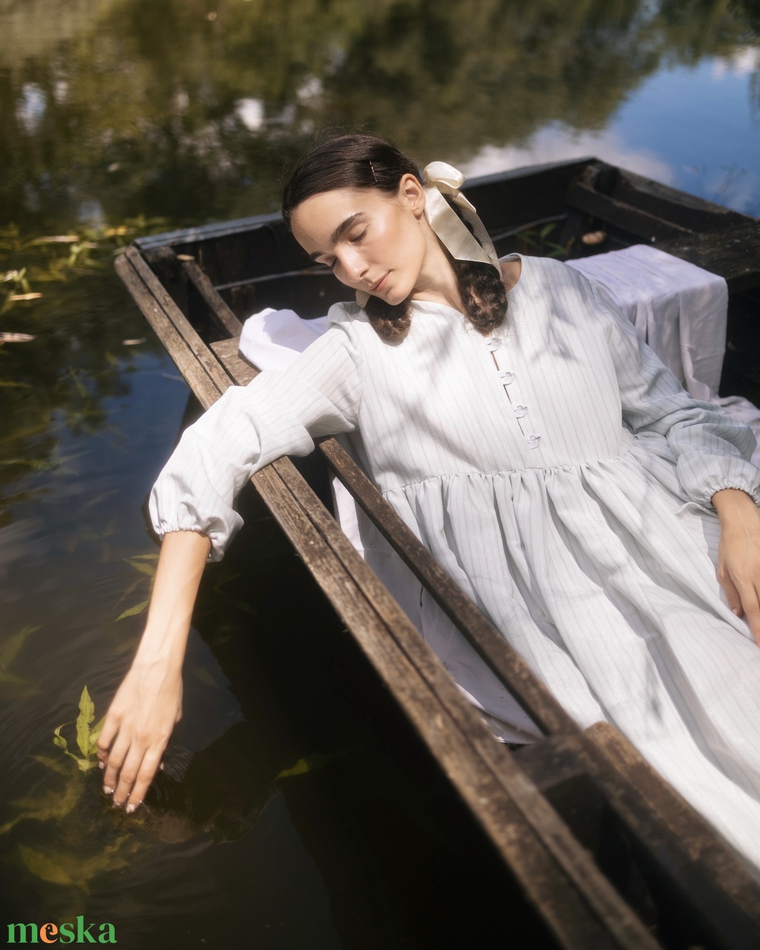 Meera Dress -babyblue- - ruha & divat - női ruha - ruha - Meska.hu Meera Dress -babyblue- - ruha & divat - női ruha - ruha - Meska.hu