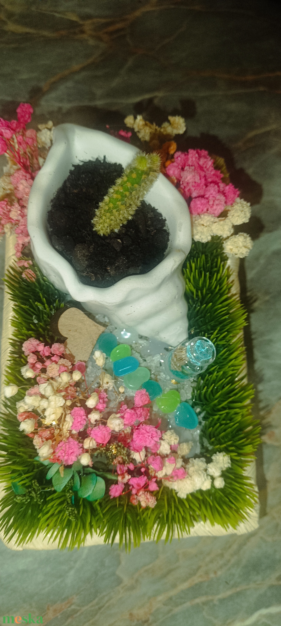 Mini Oázis  - otthon & életmód - dekoráció - asztal és polc dekoráció - asztaldísz - Meska.hu