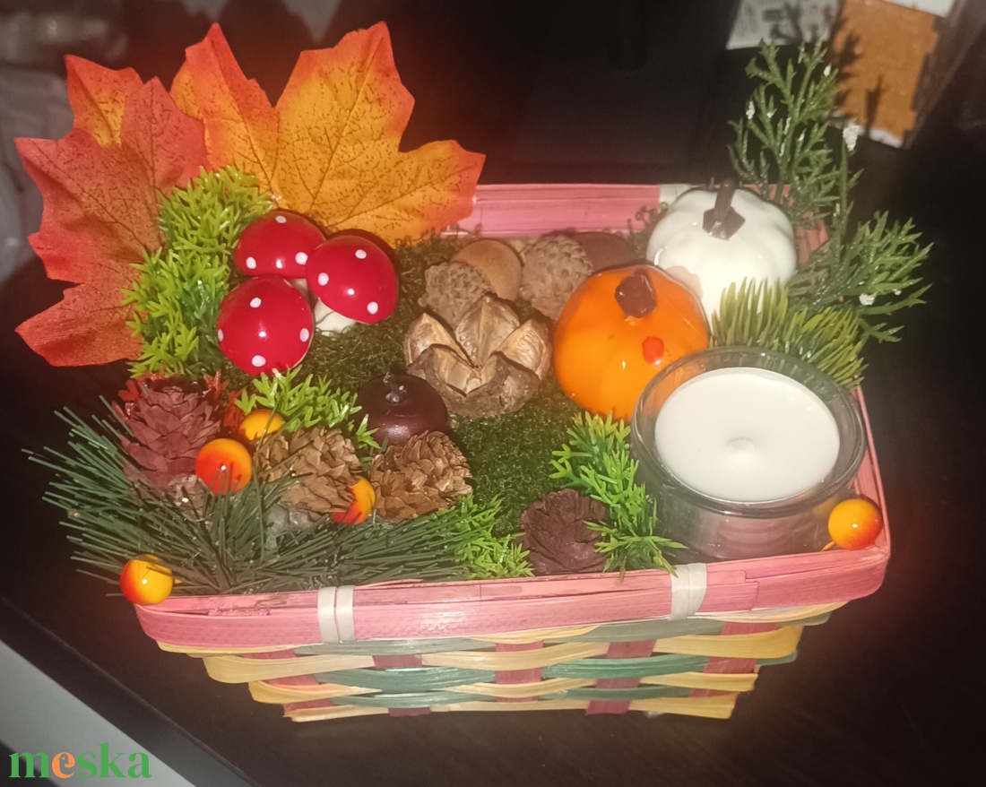 Őszi álom  - otthon & életmód - dekoráció - asztal és polc dekoráció - asztaldísz - Meska.hu